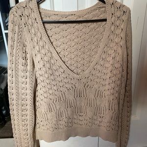 Tan sweater